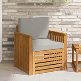  Set vanjskih sofa Čvrsto drvo akacije i poliester | shoptok.hr