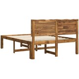  Krevetni okvir s uzglavljem ROSTOCK Prirodna 120 x 200 cm | shoptok.hr