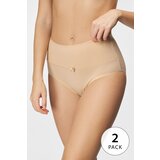 Astratex 2PACK Klasične gaćice Hannah s visokim strukom | shoptok.hr