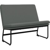  Klupa tamnosiva 100 x 75 x 76 cm od tkanine | Eponuda.com