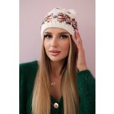 Kesi Women's cap Florencja K350 ecru+red | ePonuda.com