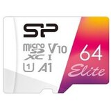 SiliconPower 64gb micro tf sdxc uhs-I u1,a1,v10 clas10+adapter ( MCSP64A1 ) cene