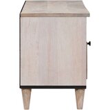 TV ormar Bjeli izbijeljeni 100 x 33 x 46 cm Čvrsto drvo manga | shoptok.hr