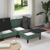  Komplet pohištva za dnevno sobo 4 pcs Morsko zelena Žamet, (5000283102) | Shoptok.si