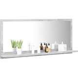  Kupaonsko ogledalo boja betona 90x10,5x37 cm konstruirano drvo | Eponuda.com