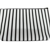BE CUTE neseser sa linijama crno beli 21*13*7cm | Eponuda.ba
