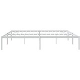  Metalni okvir za krevet bijeli 180x200 cm | shoptok.hr
