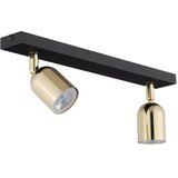  LED RGBW prigušiva ugradna spot svetiljka TOP 2xGU10/6,5W/230V 2700-6500K crna/zlatna | Eponuda.com