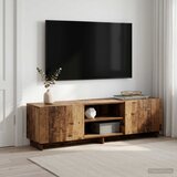  TV stalak 140 x 34,5 x 40 cm Staro drvo Konstruirano drvo Cijene