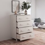  Komoda HAMAR bijela 79 x 40 x 103,5 cm od masivne borovine | Eponuda.ba