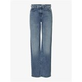 Noisy May Blue Womens Wide Jeans Yolanda - Women | ePonuda.com