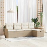  Sjedeća garnitura za vrt 5 kom. Poli ratan 231 x 117 x 85 cm | shoptok.hr