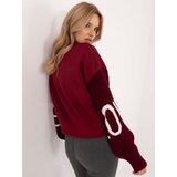 Italy Moda Sweatshirt-MI-BL-M5975.26P-burgundy Cijene