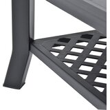  Stolić za kavu antracit 90 x 60 x 46 cm plastični | Eponuda.com