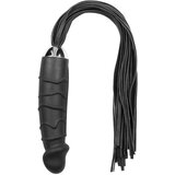 EasyToys - Fetish Collection Dildo z bičem - črn Cene