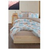 Mila Home Modra/rjava posteljnina za zakonsko posteljo/podaljšana z rjuho/4-delna 200x220 cm Magnolia – | Shoptok.si