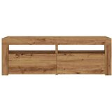 vidaXL TV ormarić LED boja hrasta 120x35x40 cm konstruirano drvo | shoptok.hr