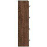 vidaXL Regal za knjige boja hrasta 40x24x102 cm od konstruiranog drva | shoptok.hr