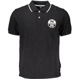North Sails MEN&#39;S BLACK SHORT SLEEVED POLO SHIRT | Shoptok.si
