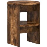  Pomoćni ormarić 2 pcs Dimljeni Hrast Ø40 x 50 cm | shoptok.hr