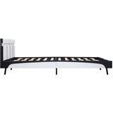  Okvir za krevet od umjetne kože LED bijeli 180 x 200 cm | Eponuda.com