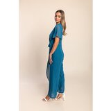 Fenzy Kombinezon Kratkih Rukava, Petrol Boja | shoptok.hr