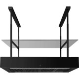CIARKO DESIGN otočna napa MINIMAL 1 CRNA 90 cm (s crnim tvorničkim panelom) | shoptok.hr