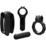 Bathmate Vibe Endurance - set masturbatora i prstena za penis (crni) | shoptok.hr