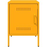  Noćni ormarići 2 kom žuta boja senfa 36 x 39 x 50,5 cm čelični | shoptok.hr