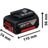 Bosch Kombinovani set od 5 alata od 18 V: GSB+GBH+GWS+GSA+GLI+3x5+GAL 0615A5007S | Eponuda.com