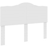 Konstrukcija postelje Bela 150 x 200 cm Masivno borovo les, (5000102363) | Shoptok.si