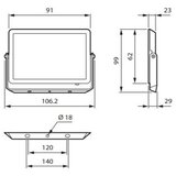 Philips LED reflektor DECOFLOOD LED/10W/230V IP65 | Eponuda.com