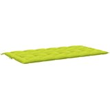  Jastuk za vrtnu klupu jarkozeleni 200x(50+50)x7 cm od tkanine | shoptok.hr