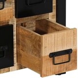 vidaXL Bivak 50x35x70 cm Masivni neobdelan les Mango | Shoptok.si
