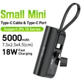 BAVIN Power bank 5000mAh USB-C port + kabl type-C crna - PC012 PRO ( 90323 ) | ePonuda.com