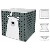 Mr. Little Fox škatla za shranjevanje za otroke Polar Bear