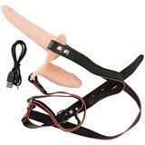 You2Toys Strap-on z dvojnim vibracijskim dildom | Shoptok.si
