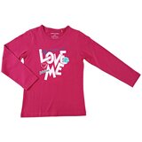 Lucky Kiddo majica DR LK-KGT LS 2_22 016459 D roza 122 Cene