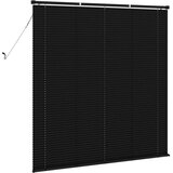  Venecijanska roleta Podesiva Crna 150 x 150 cm PVC - Crna 150 x 150 cm | shoptok.hr