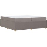  Krevetna konstrukcija Sivo-smeđa 200 x 200 cm tkanina | Eponuda.com