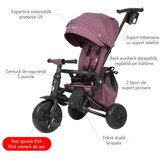 Qplay TRICIKEL NOVA MAX ZLOŽLJIVI –VIJOLIČNA | Shoptok.si