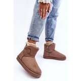 Boto Women's Padded Snow Boots With Embellishment Dark Beige Siriol | Shoptok.si