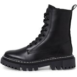 Tamaris Gležnarji z vezalkami črna | Shoptok.si