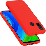 Cadorabo Ohišje, združljiv s Huawei v tekoči rdeči barvi - zaščitni pokrov iz fleksibilnega silikona TPU, (20694541) | Shoptok.si
