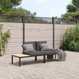 vidaXL 2-dijelni set vrtnih sofa s jastucima crni aluminijski Cijene