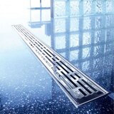 Tece 600910 Drainline Basic 90 cm rešetka za tuš kanaleto iz nerjavnega jekla | Shoptok.si