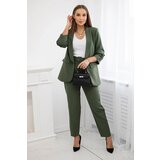 Kesi Włoski Elegant set of jackets and trousers khaki | shoptok.hr