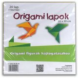 Školski Origami listi 20x20cm 20 kosov Cene