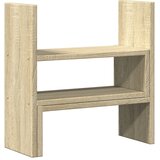  Organizator za stol podesivi boja hrasta 40 x 17 x 41 cm drveni | shoptok.hr