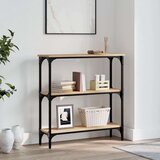  Konzolni stol boja hrasta 75 x 22 5 x 75 cm konstruirano drvo Cijene